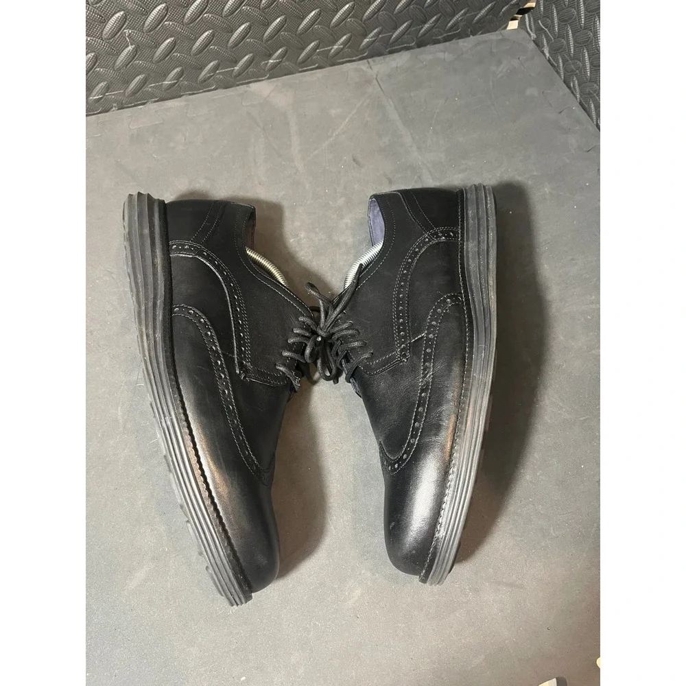 Cole Haan OriginalGrand Wingtip Oxford Mens 11M Black Leather C27984